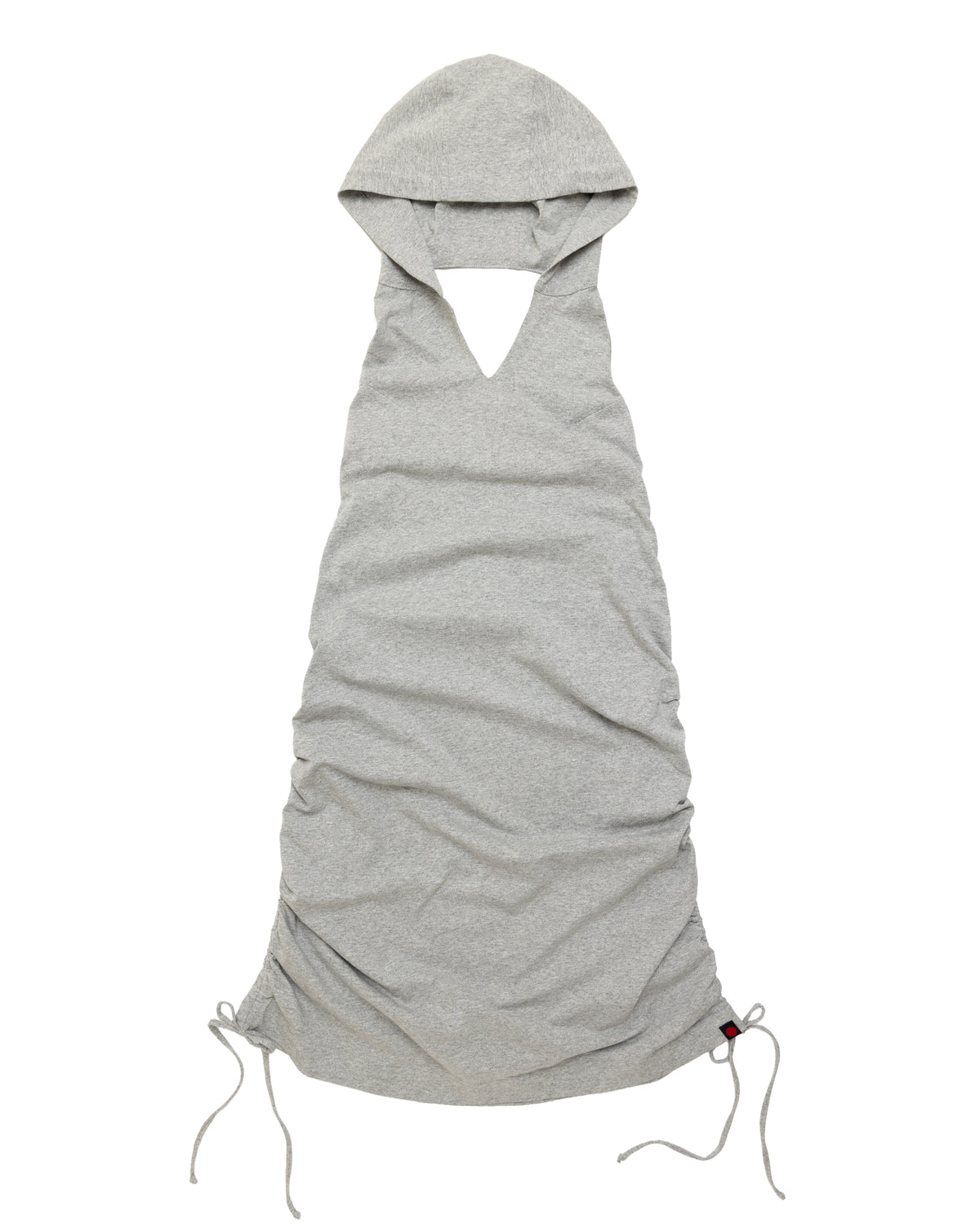 JERSEY HOODED DRESS